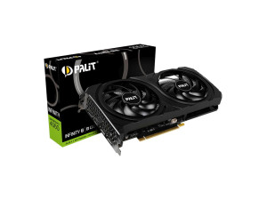 Видео карта Palit RTX4060 Infinity 2 8GB GDDR6 HDMI 3xDP 128 bits